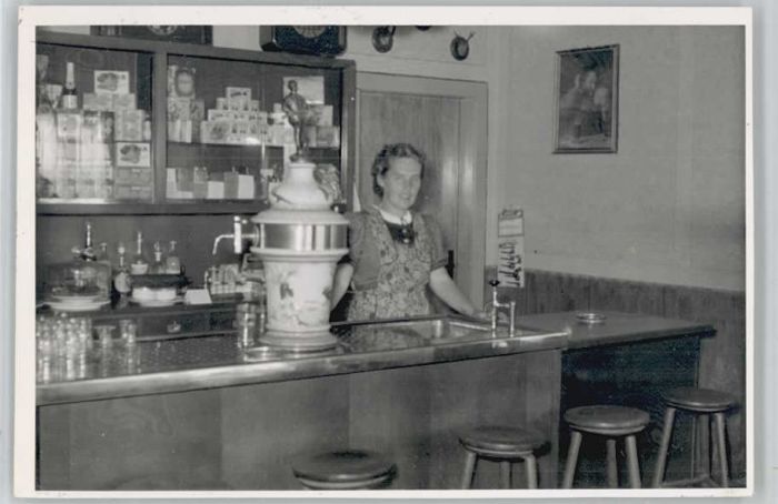 Wesuwe [handschriftlich] Gaststätte Heuer