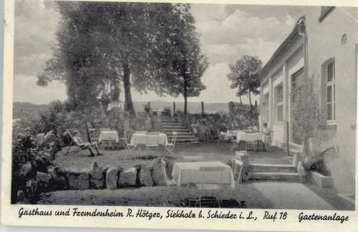 Siekholz Gasthaus Fremdenheim R. Hötger