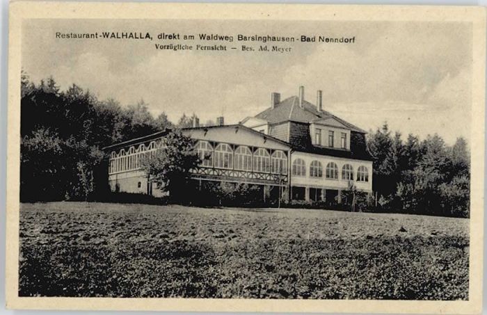 Bad Nenndorf Restaurant Walhalla