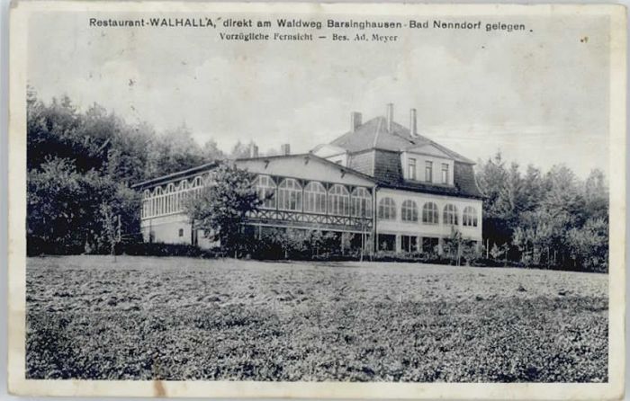 Bad Nenndorf Restaurant Walhalla