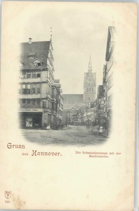 Hannover Schmiedestrasse Marktkirche