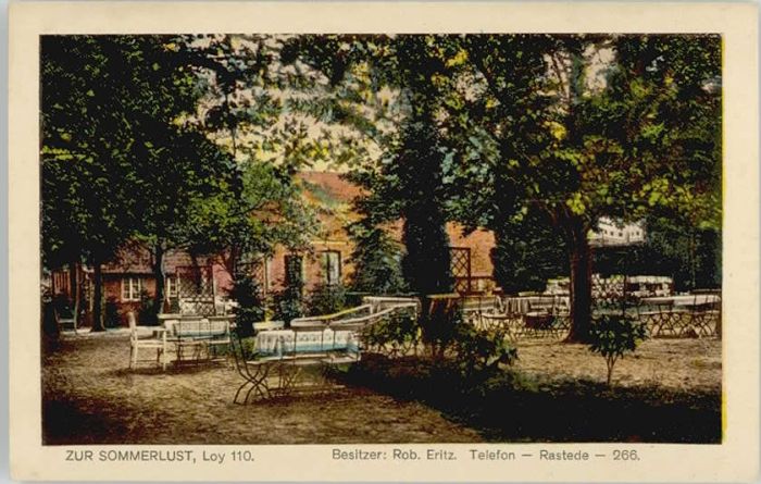 Rastede Gaststätte Zur Sommerlust