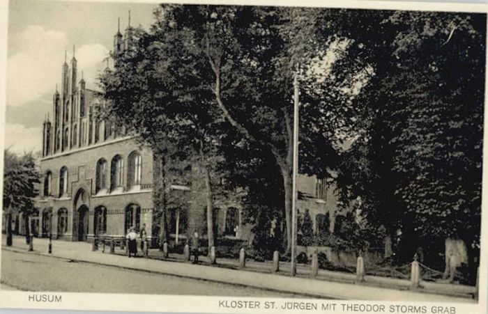 Husum Nordfriesland Husum Kloster St Jürgen Theodor Storms