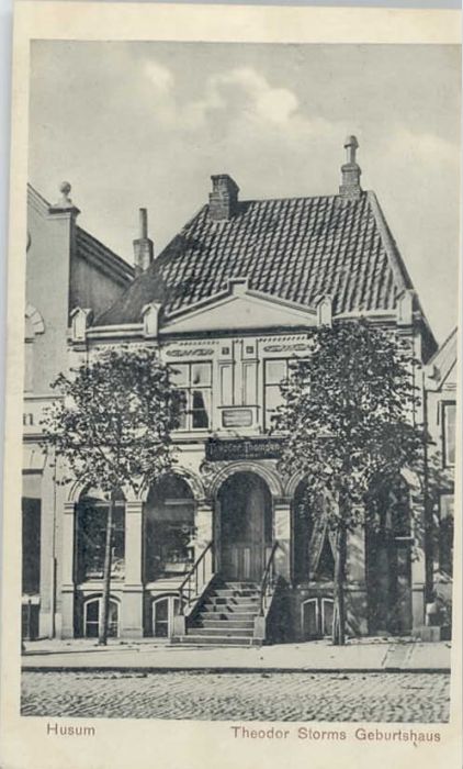 Husum Nordfriesland Husum Theodor Storms Geburtshaus