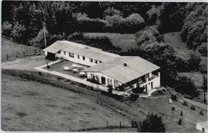 Elkenroth Fliegeraufnahme Pension Waldblick