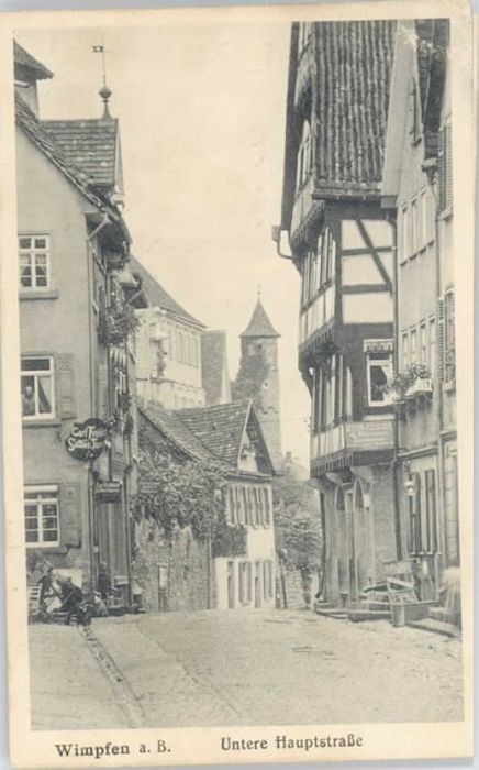 Bad Wimpfen Untere Hauptstrasse