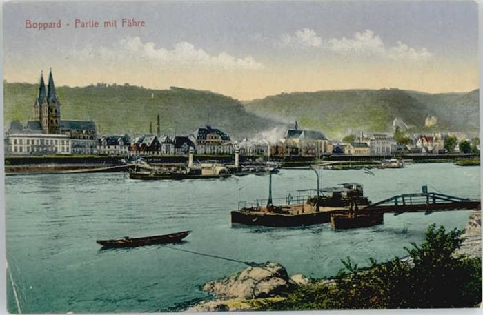 Boppard Rhein Boppard Fähre