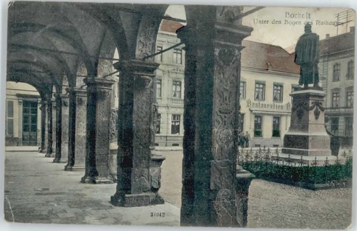 Bocholt Westfalen Bocholt Bogen Rathaus