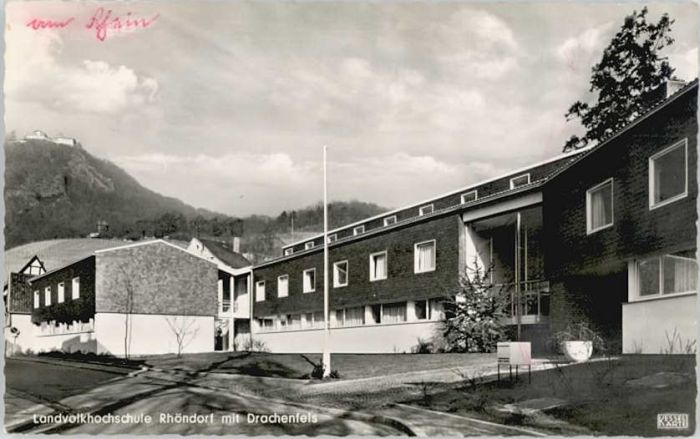Rhoendorf andvolkhochschule Drachenfels