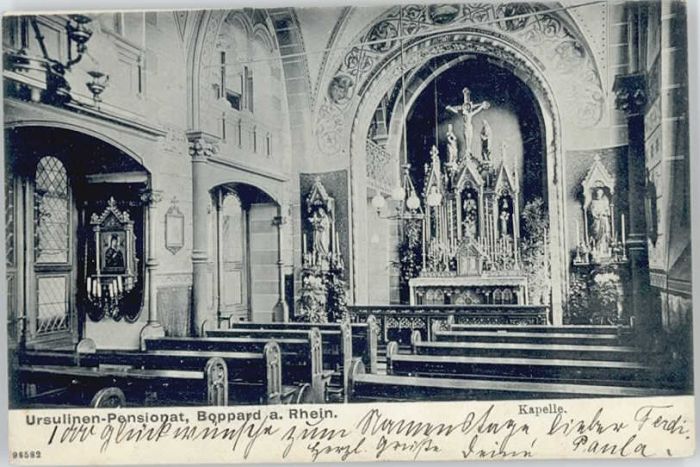 Boppard Rhein Boppard Ursulinen Pensionat
