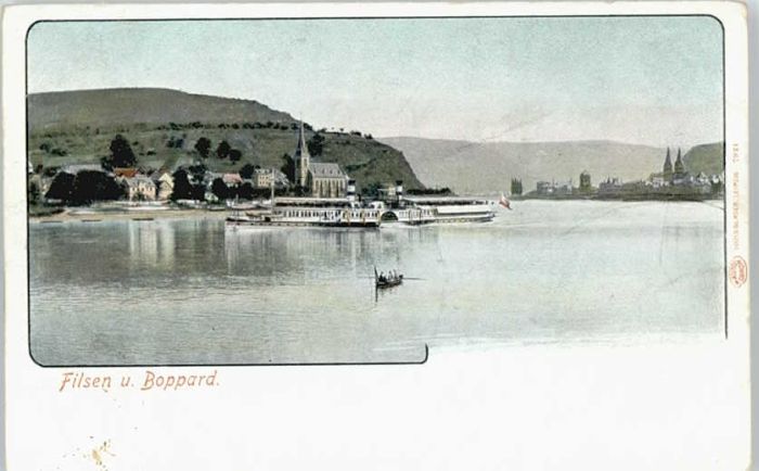 Boppard Rhein Boppard Filsen