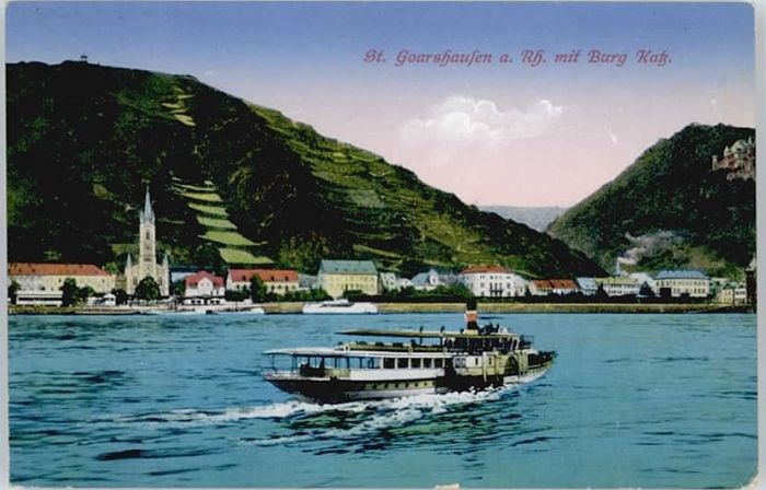 St Goarshausen Burg Katz