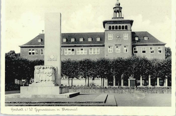 Bocholt Westfalen Bocholt Gymnasium Ehrenmal