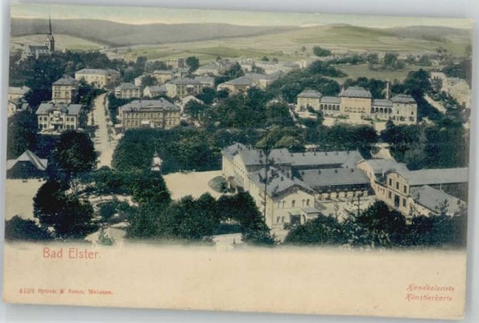 Bad Elster Künstlerkarte