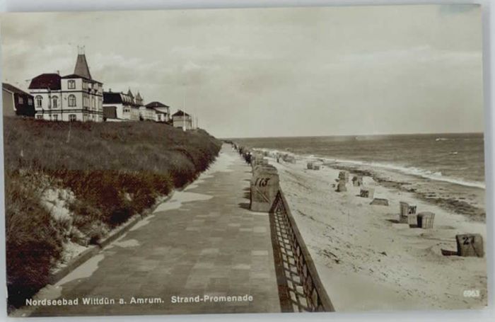 Wittduen Nordseebad Amrum Wittdün Strand