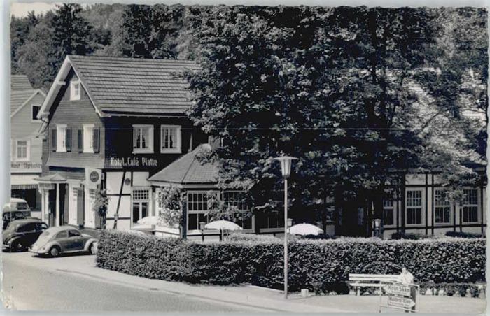 Wiehl Oberbergischer Kreis Wiehl Hotel Cafe Platte