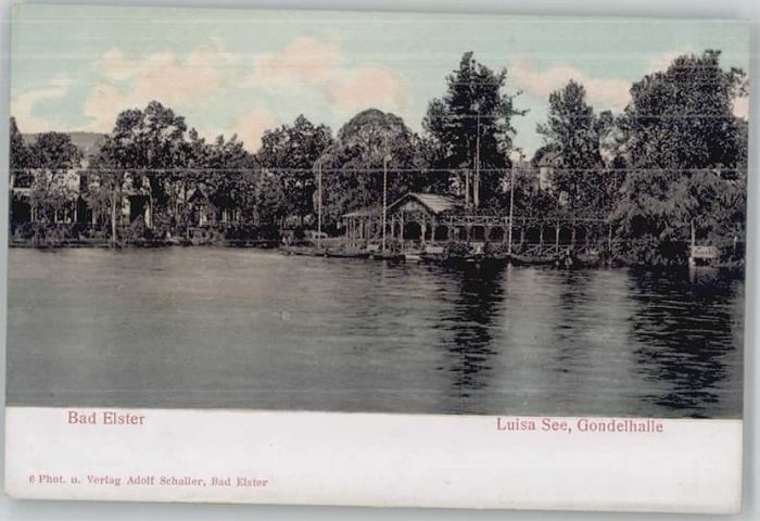 Bad Elster Luisasee Gondelhalle