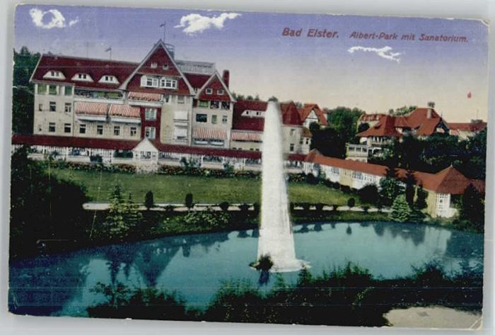 Bad Elster Albertpark Sanatorium