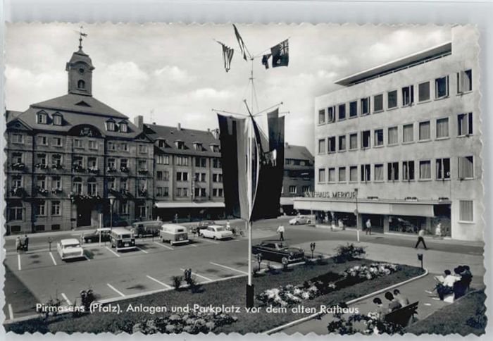 Pirmasens Parkplatz Rathaus