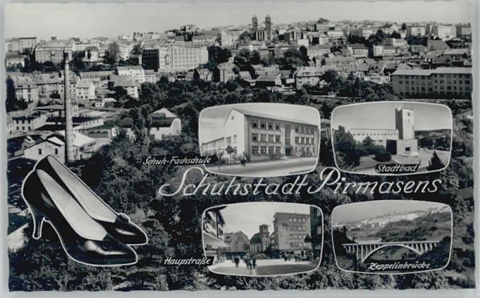 Pirmasens Schuhfachschule Hauptstrasse Zeppelinbr