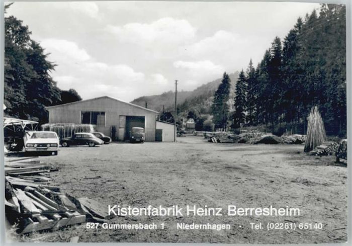 Gummersbach Kistenfabrik Heinz Berresheim