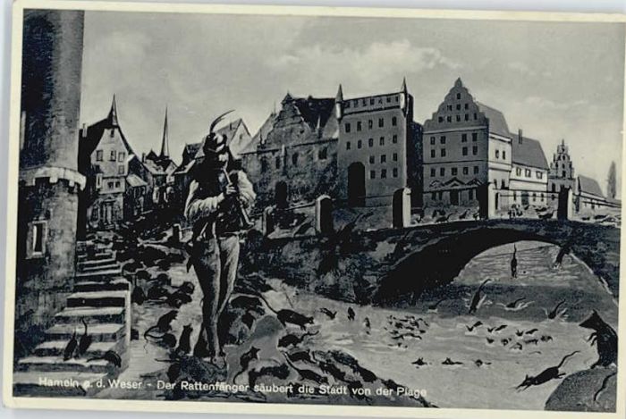 Hameln Weser Hameln Rattenfänger