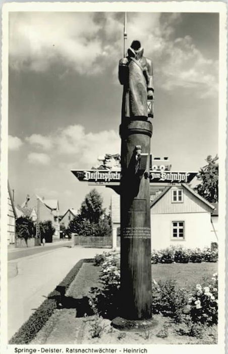 Springe Deister Springe Ratsnachtwächter Heinrich