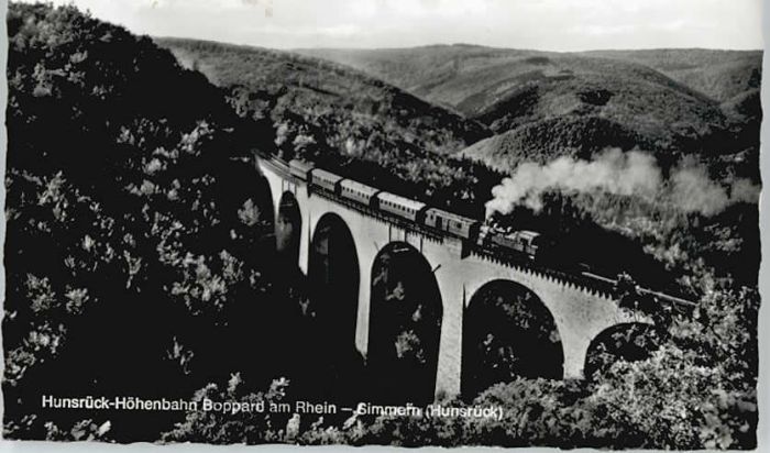 Boppard Rhein Boppard Hunsrückbahn