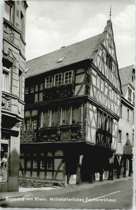 Boppard Rhein Boppard Fachwerkhaus