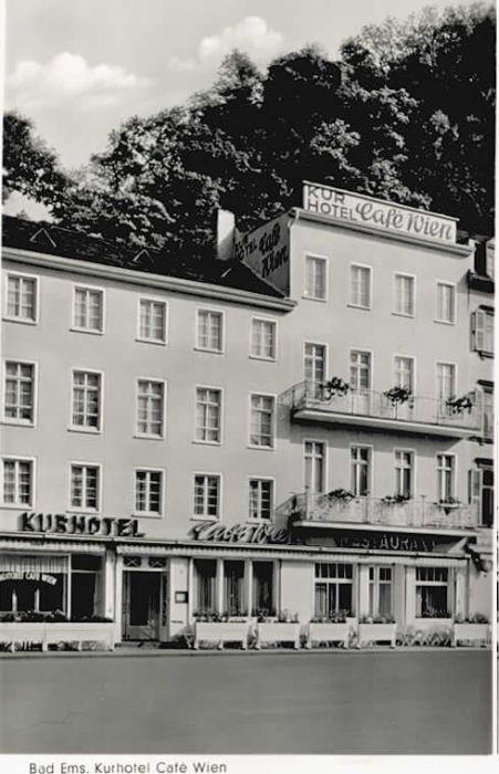 Bad Ems Hotel Cafe Wien