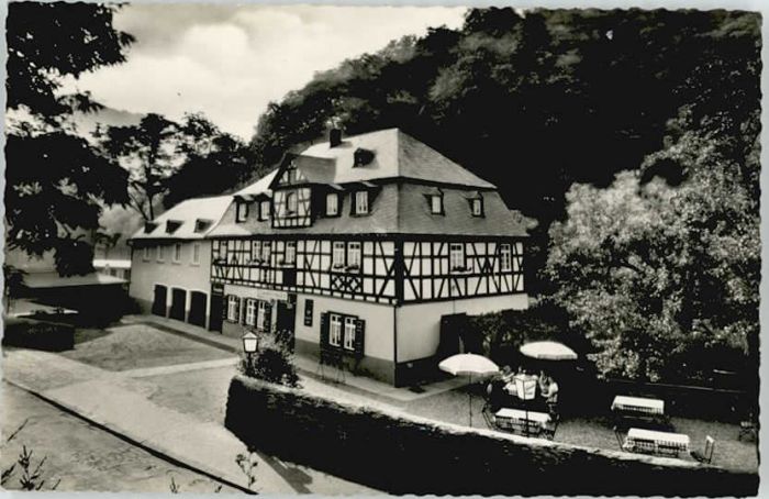 Braubach Rhein Braubach Gasthaus Pension zum Felsenkel