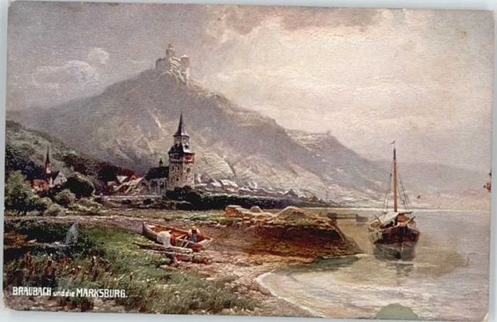 Braubach Rhein Braubach Marksburg