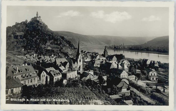 Braubach Rhein Braubach Marksburg