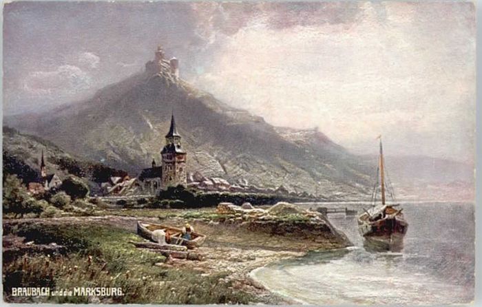 Braubach Rhein Braubach Marksburg