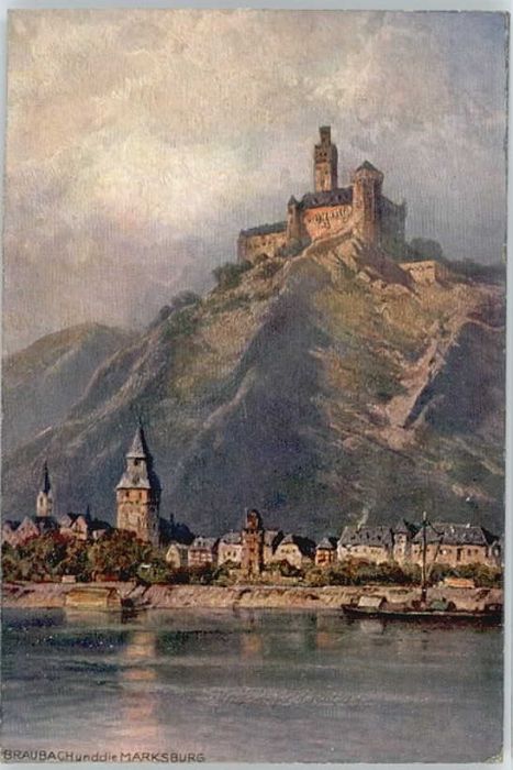 Braubach Rhein Braubach Marksburg