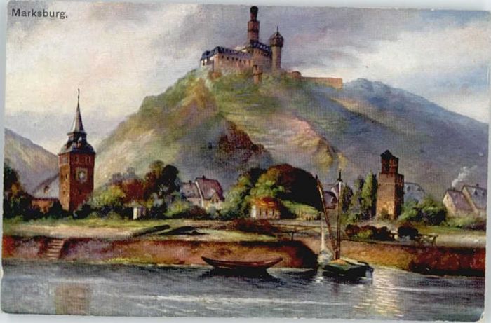 Braubach Rhein Braubach Marksburg