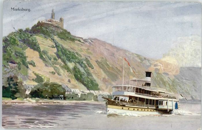 Braubach Rhein Braubach Marksburg