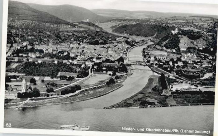 Lahnstein Fliegeraufnahme