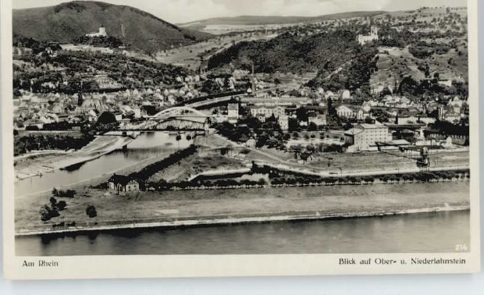 Niederlahnstein Fliegeraufnahme