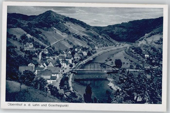 Obernhof Lahn Goethepunkt