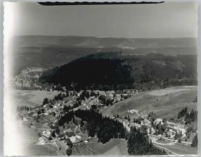 Altenau Harz Fliegeraufnahme