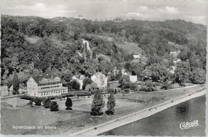 Rolandseck Fliegeraufnahme