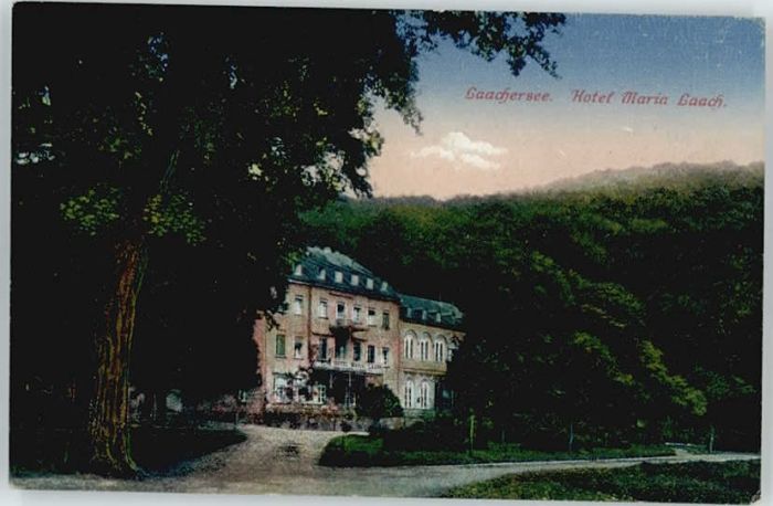 Maria Laach Glees Maria Laach Eifel Laacher See Hotel