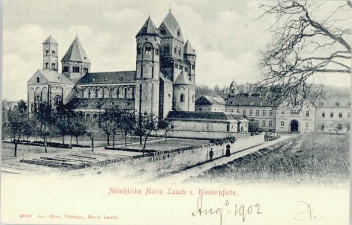 Maria Laach Glees Maria Laach Eifel Klosterpforte