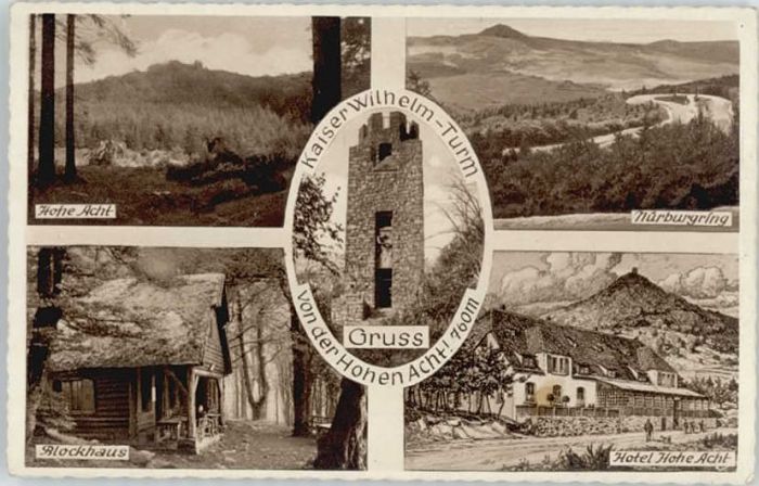 Kaltenborn Adenau Kaiser Wilhelm Turm Hotel Hohe Acht
