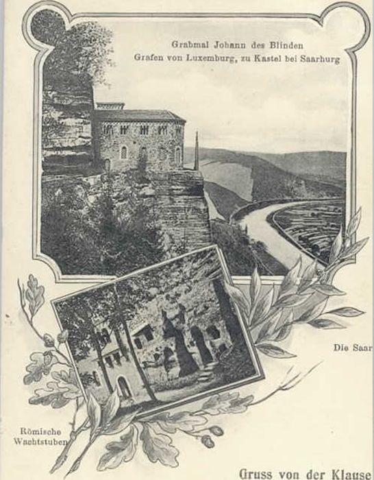 Kastel-Staadt Grabmal Johann des Blinden