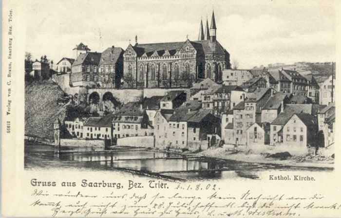 Saarburg Saar Saarburg Kirche