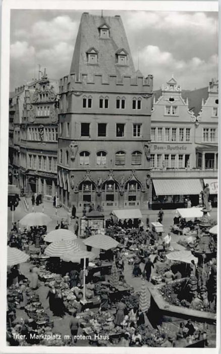 TRIER CITY Marktplatz Rotes Haus