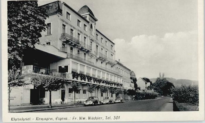 REMAGEN Rheinland-Pfalz Rheinhotel