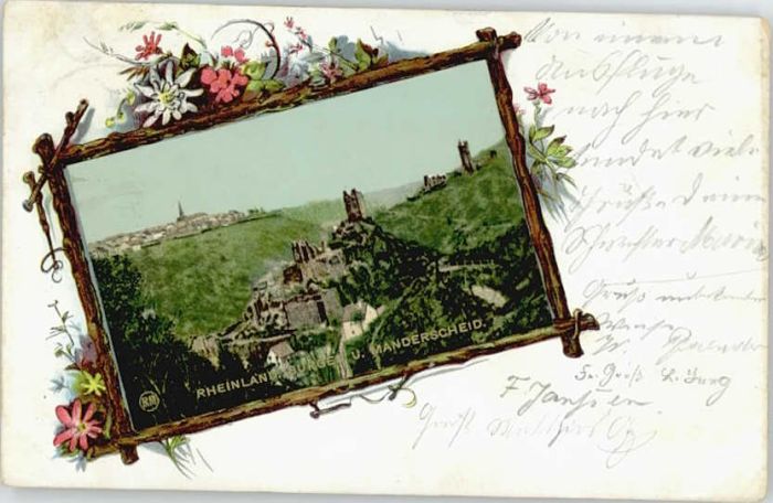 Manderscheid Eifel Manderscheid Burgen